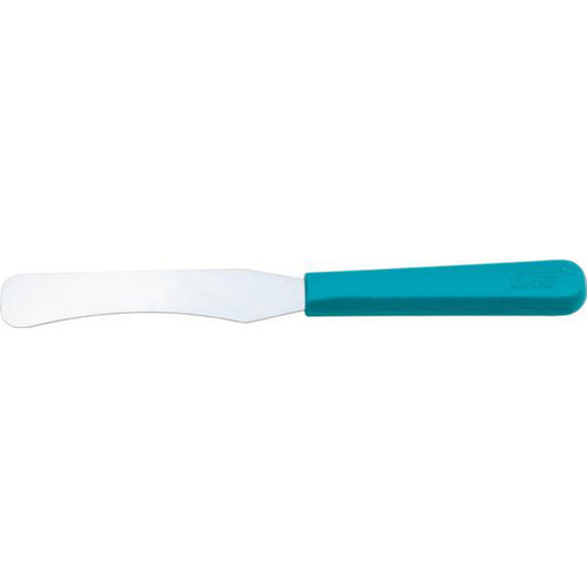 Spatola Stendicera Rigida Inox Curva Manico Plastica Autoclavabil 862211