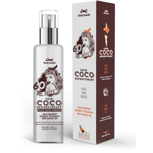 Olio di Cocco Ristrutturante COCO Sixty's 50 ml
