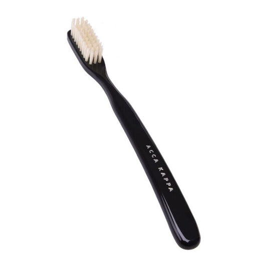 Spazzolino da Denti Setola Media Nylon Manico Nero Acca Kappa