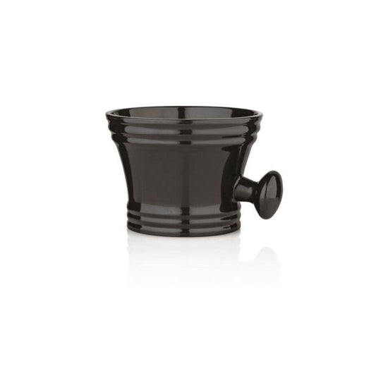 Tazza Ciotola per Saponata in Ceramica Nera mod. Da Vinci Xan.