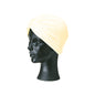 Turbante ciniglia elasticizzata col. Crema Mar