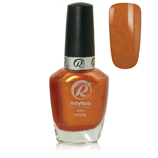 Smalto per Unghie Nail Dress Sparkling Orange 095 10 ml Roby