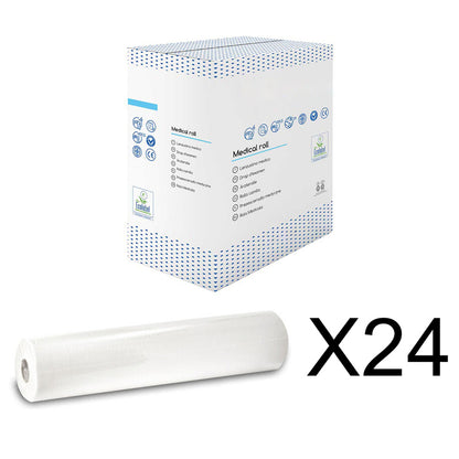 Rotolo Lenzuolino 2 Veli Medical Roll H59,5 C501.14 Eurocarta 1 pz