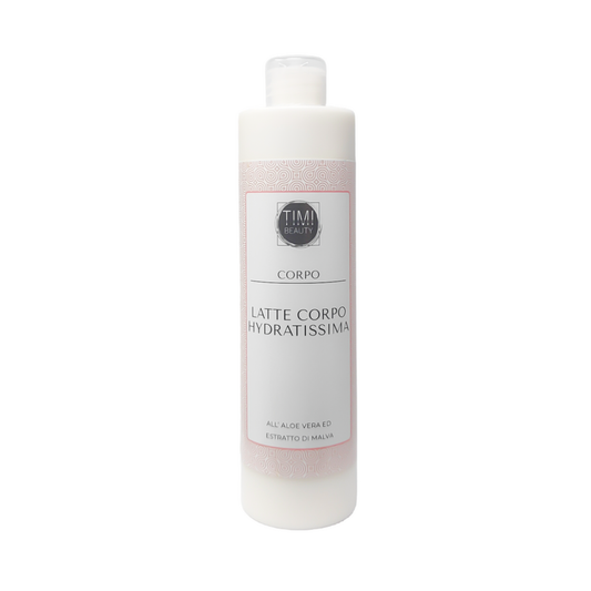 Latte Corpo Hydratissima Aloe Vera Estratto di Malva Timi Beauty 500 ml.