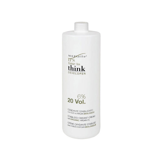 Think Developer Ossidant Crema Olio Argan Bio 20 Vol. Maxxelle 1000 ml