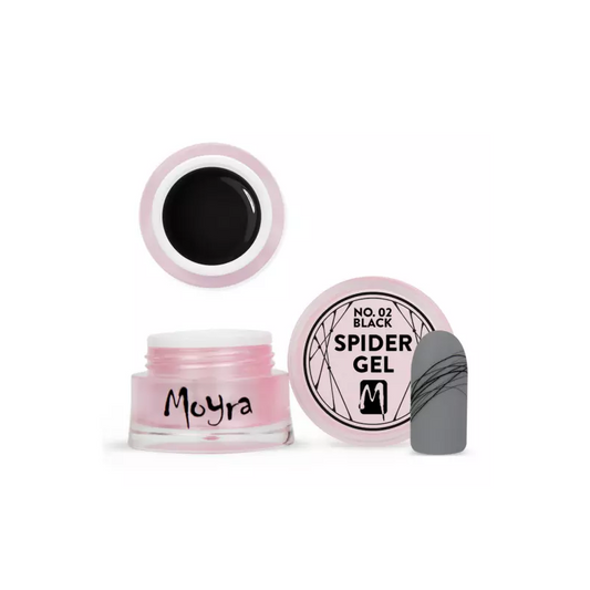 Spider Gel Moyra 02 Nero La Femme 5 g