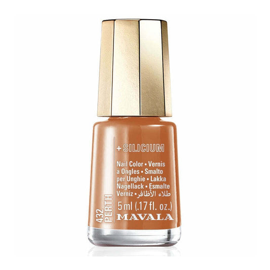 Smalto per Unghie 432 perth Minicolor + Silicium Mavala 5 ml