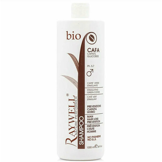Shampoo CAFA Prev Caduta Uomo Bio Nature Raywell 1000 ml.