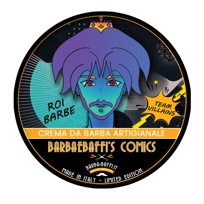 Crema da Barba Comics Villains Roi Barbe 150 ml