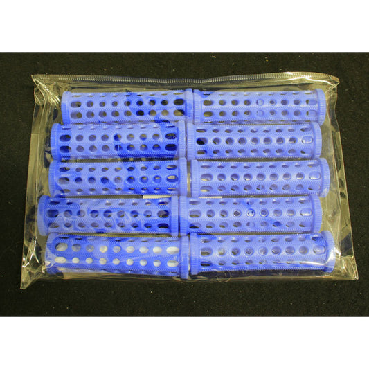 Bigodino piega plastica 3 ° misura conf. 10 pz Blu