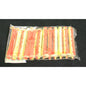 Bigodi permanente bicolore giallo/rosso corto conf. 12 pz 4500139