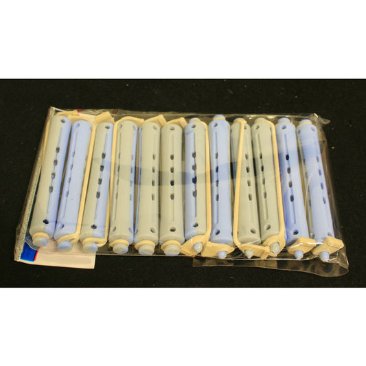 Bigodi permanente grigio/azzurro lungo conf. 12 pz 4500739