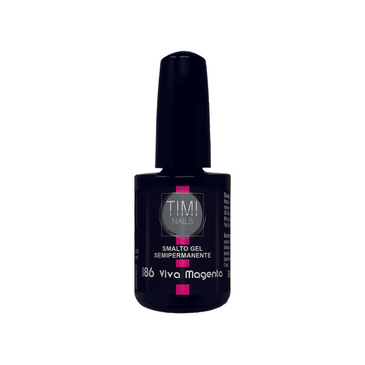 TN Smalto Gel Semipermanente nr. 186 Viva Magenta 14 ml.
