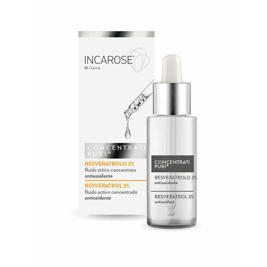 Fluido Attivo Concentrato Antiossidante Resveratrolo 3% INCAROSE 15 ml