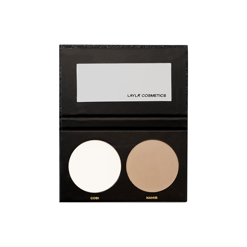 Sculpt Contour Light Cold Palette 2 colori 2 x 10 g Layla