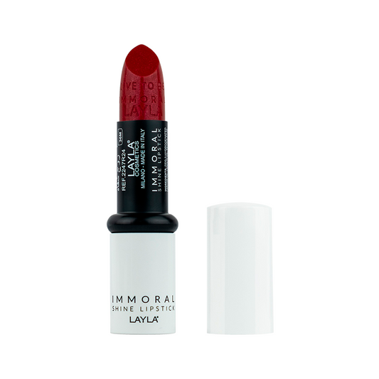 Rossetto Immoral Shine Lipstickn 27 Fireball Layla