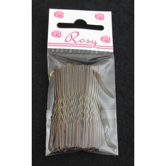 Forcine Invisibili Rosy Biondo 5,5 cm  art. 378 conf. 40 pz