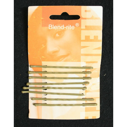 Molletta per Capelli Satinata Blend Lunga 65 mm Bionda 8 pz Sin