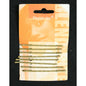 Molletta per Capelli Satinata Blend Lunga 65 mm Bionda 8 pz Sin