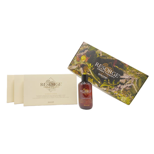 Kit Energy Pack Resorge Green 3 cf x 12 fl e 1 Shampoo 250 ml Biacre