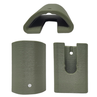 Protezione Lama Rasoio Double Basic Edge Military Green Greencult