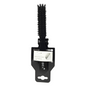 Spazzola Classic Flat Brush 60 in Black Wood