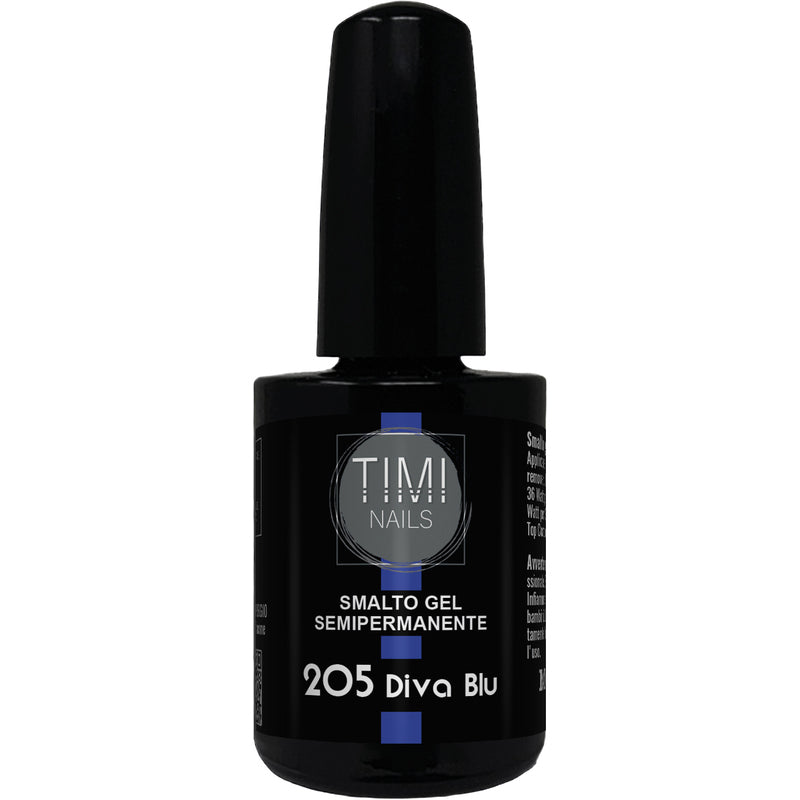 TN Smalto Gel Semipermanente nr. 205 Diva Blu 14 ml.