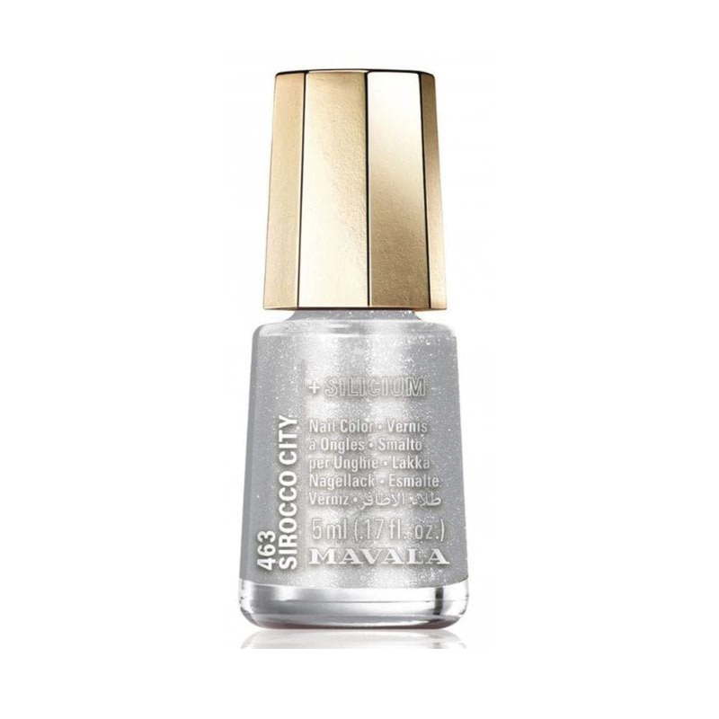 Smalto per Unghie 463 Sirocco City Minicolor + Silicium Mavala 5 ml