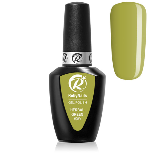 Gel Polish 289 Herbal Green Roby Nails 8 ml