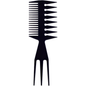 Pettine 3 Way Nero Styling denti larghi 3 usi