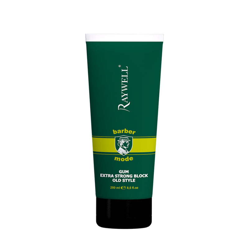 Gel forte Gum Extra Strong Block Old Style Barber Mode Raywell 250 ml