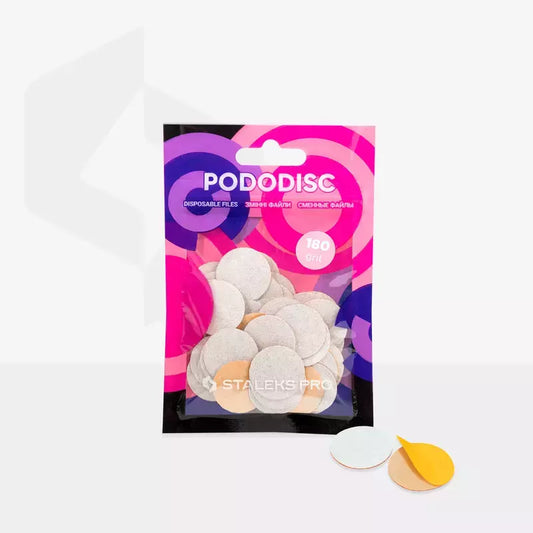 PodoDisc Ricambio Misura M - Grana 180 -20 mm Staleks Pro busta 50 pz.