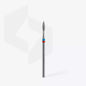 Punta Fresa Diamante DUO Fiamma Rosso-Blu RB021/8 Staleks PRO