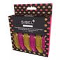 Gator Clip separaciocche Glitter Glossy Lips 11 cm conf. 6 pz
