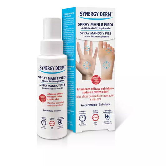 Spray Mani e Piedi per Iperidrosi Sinergy 100 ml