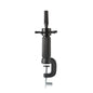 Supporto Testastudio Nero Lungo con Morsetto