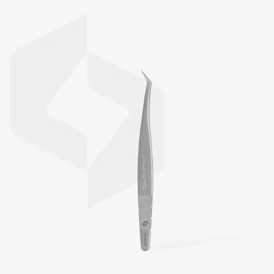 Pinzetta per Estensione Ciglia Curva L 40 Expert 40-13 Staleks Pro