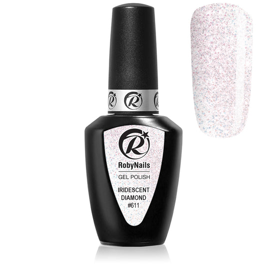 Gel Polish Reflex 611 Iridescent Diamond Roby Nails 8 ml