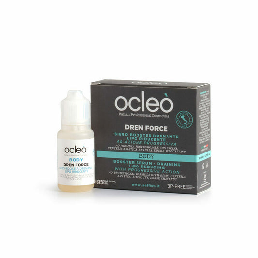 Siero Booster Drenante Lipo Riducente progressiv 3x15ml Dren Force Ocleo
