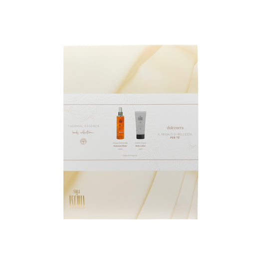 Box Acqua Profumata 200 ml e Crema Corpo 125 ml Dolcenera Sali Ischia