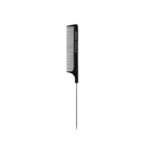 Pettine coda ferro  Nero Janeke 57821