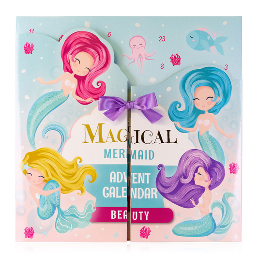 Calendario Avvento Sirena 24 giorni con podotti Labbra Capelli Unghie