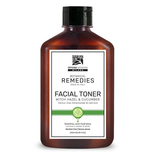 Facial Toner Witch Hazel e Cucumber Officina Artigiana 250 ml