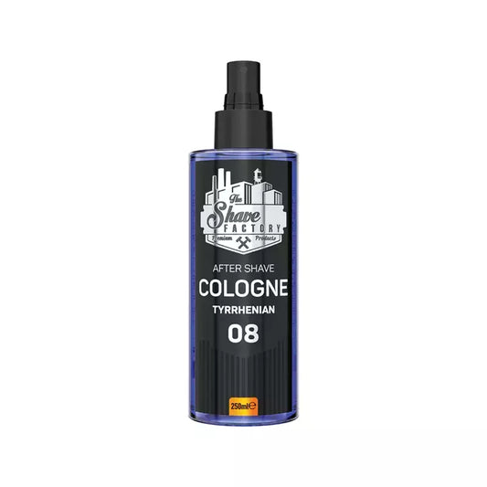 After Shave Cologne Spray 08 Tyrrhenian The Shave Factory 250 ml