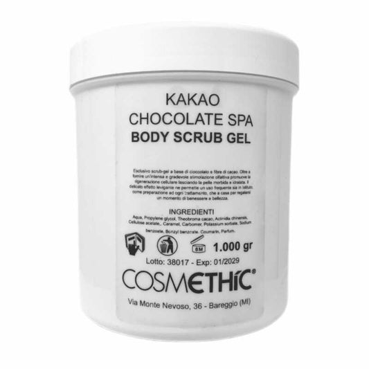 Scrub Corpo in Gel Kakao Body Scrub Gel Cosmethic 1000 ml.
