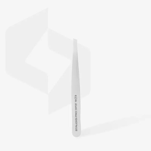 Pinzetta sopracciglia Punte Oblique Larghe Expert 10 3 Staleks