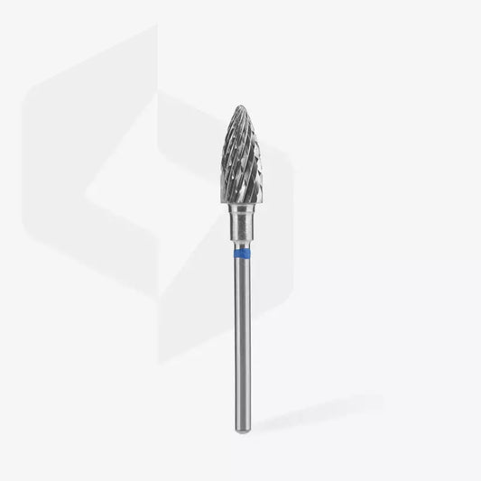 Punta Fresa Forma Pigna Metallo Duro Blu 14 mm Expert Staleks