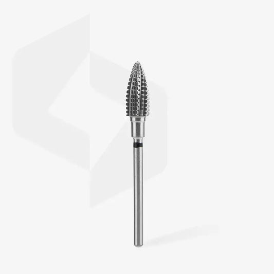 Punta Fresa Forma Pigna Metallo Duro Nero 14 mm Expert Staleks