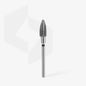 Punta Fresa Forma Pigna Metallo Duro Nero 14 mm Expert Staleks