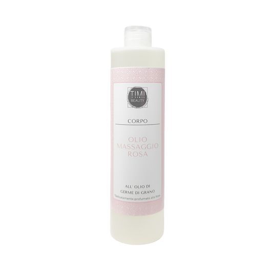 Olio da Massaggio Profumato alla Rosa Timi Beauty 500 ml